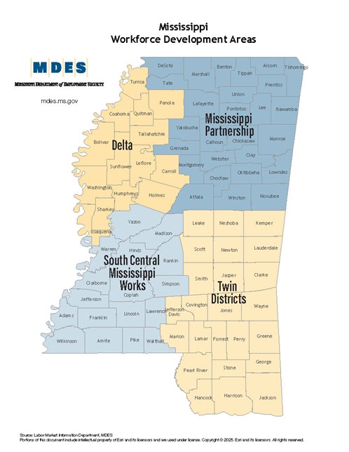 Workforce Development Areas